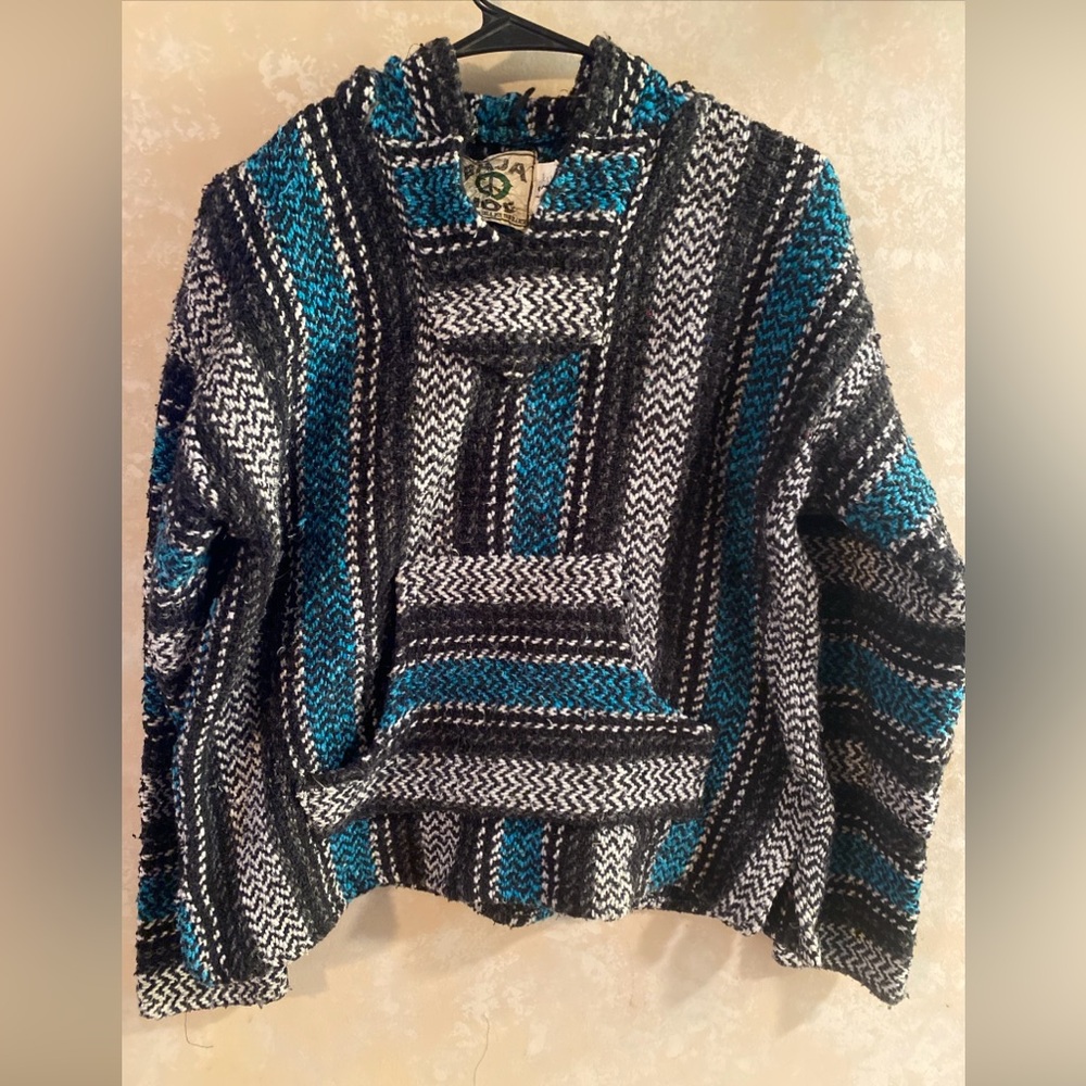 Baja Joe Hobo Small Drug Rug Sweater Multi Color